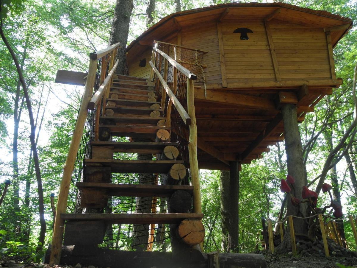 Treehouse V Brdech Villa Bohutín Kültér fotó