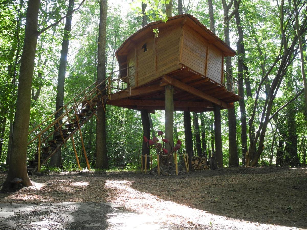 Treehouse V Brdech Villa Bohutín Kültér fotó