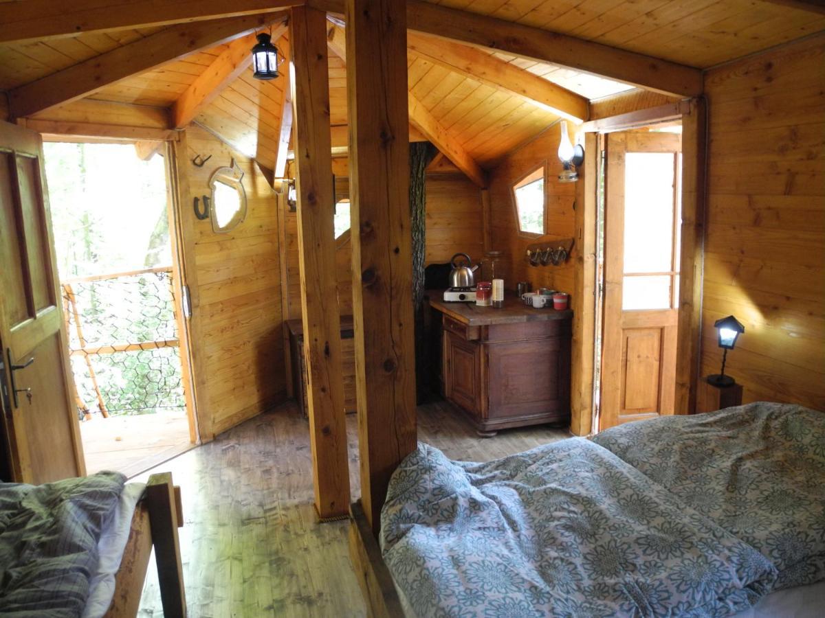 Treehouse V Brdech Villa Bohutín Kültér fotó